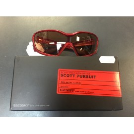 Lunette Solaire Scott Pursuit Rouge — lunettes cyclistes chez Veloland Nérac